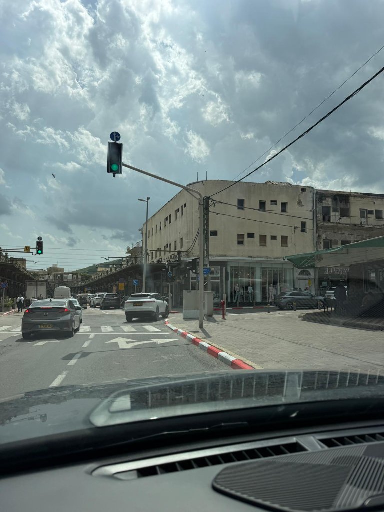 מבט מהצומת המרכזי